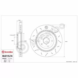 Brembo 59.E115.68 TY3