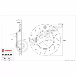 Brembo 59.E116.09 TY3