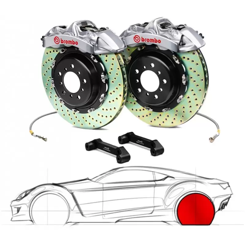 Brembo GT-R MERCEDES-BENZ CLS63 AMG (C218) 2P1.9026AR