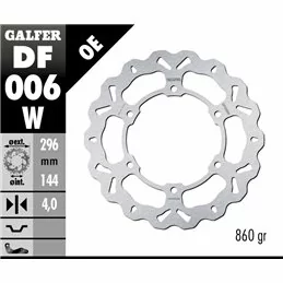 Galfer DF006W Bremsscheibe Wave Fixiert