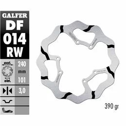 Galfer DF014RW Disque De Frein Wave Fixe