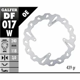 Galfer DF017W Bremsscheibe Wave Fixiert