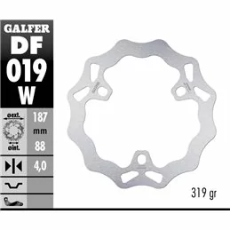 Galfer DF019W Bremsscheibe Wave Fixiert