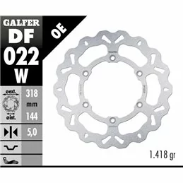 Galfer DF022W Disque De Frein Wave Fixe