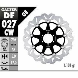 Galfer DF027CW Disque de Frein Wave Flottant