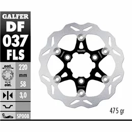 Galfer DF037FLS Disque de Frein Wave Flottant