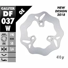 Galfer DF037W Bremsscheibe Wave Fixiert