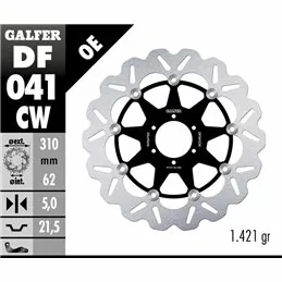 Galfer DF041CW Bremsscheibe Wave Schwimmend