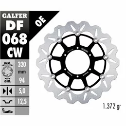 Galfer DF068CW Brake Disc Wave Floating