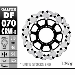 Galfer DF070CRWI Disco de Freno Wave Flotante