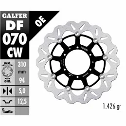 Galfer DF070CW Brake Disc Wave Floating