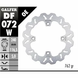 Galfer DF072W Bremsscheibe Wave Fixiert