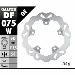 Galfer DF075W Brake Disco Wave Fixed