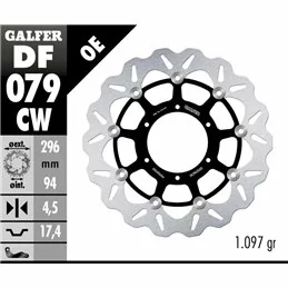 Galfer DF079CW Bremsscheibe Wave Schwimmend