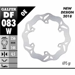 Galfer DF083W Brake Disco Wave Fixed