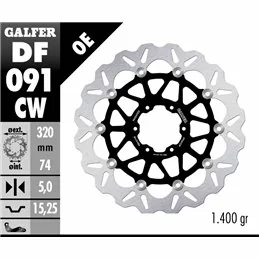 Galfer DF091CW Disco de Freno Wave Flotante