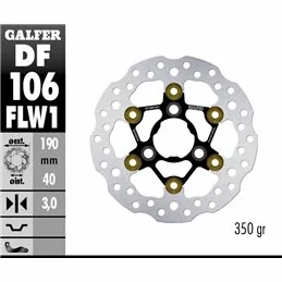 Galfer DF106FLW1 Bremsscheibe Wave Schwimmend