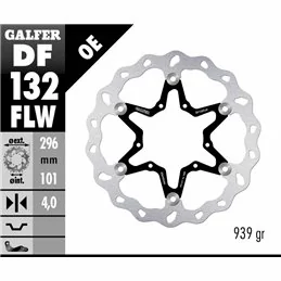 Galfer DF132FLW Brake Disc Wave