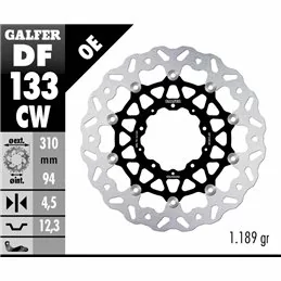 Galfer DF133CW Brake Disc Wave Floating