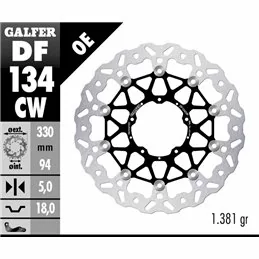 Galfer DF134CW Disque de Frein Wave Flottant