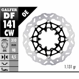 Galfer DF141CW Brake Disc Wave Floating