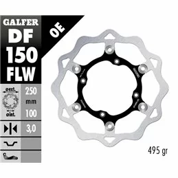 Galfer DF150FLW Bremsscheibe Wave Schwimmend