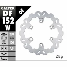 Galfer DF152W Disque De Frein Wave Fixe