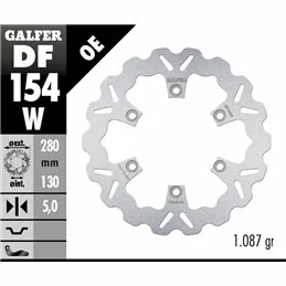 Galfer DF154W Bremsscheibe Wave Fixiert