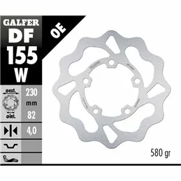 Galfer DF155W Brake Disco Wave Fixed