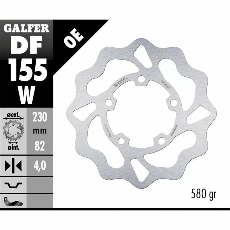 Brake Discs Galfer DF155W