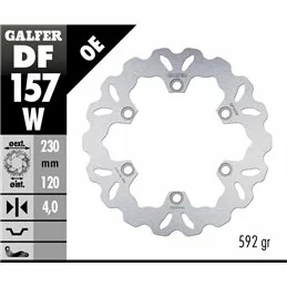 Galfer DF157W Brake Disco Wave Fixed