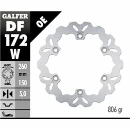 Galfer DF172W Disco Freno Wave Fisso