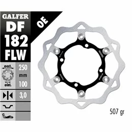 Galfer DF182FLW Bremsscheibe Wave Schwimmend