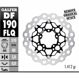 Galfer DF190FLQ Bremsscheibe Wave Schwimmend