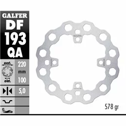 Galfer DF193QA Brake Disco Wave Fixed