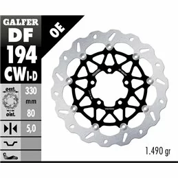 Galfer DF194CWI Brake Disc Wave Floating