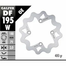 Galfer DF195W Brake Disco Wave Fixed