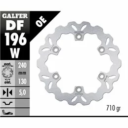 Galfer DF196W Bremsscheibe Wave Fixiert