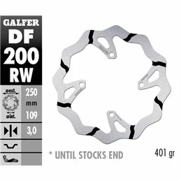 Galfer DF200RW Brake Disco Wave Fixed