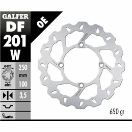 Galfer DF201W Bremsscheibe Wave Fixiert