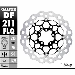 Galfer DF211FLQ Bremsscheibe Wave Schwimmend