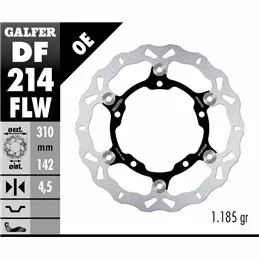 Galfer DF214FLW Bremsscheibe Wave Schwimmend