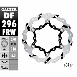 Galfer DF296FRW Disque de Frein Wave Flottant