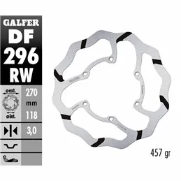 Galfer DF296RW Brake Disco Wave Fixed