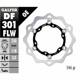 Galfer DF301FLW Disco de Freno Wave Flotante