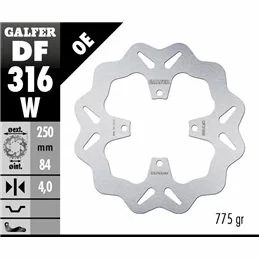 Galfer DF316W Disco De Frebo Wave Fijo