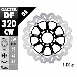 Galfer DF320CW Brake Disc Wave Floating