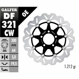 Galfer DF321CW Brake Disc Wave Floating