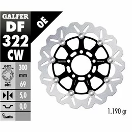 Galfer DF322CW Disco de Freno Wave Flotante