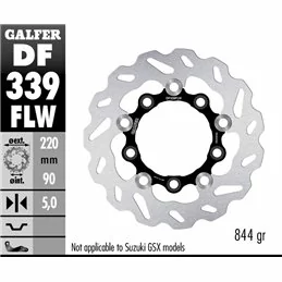 Galfer DF339FLW Bremsscheibe Wave Schwimmend